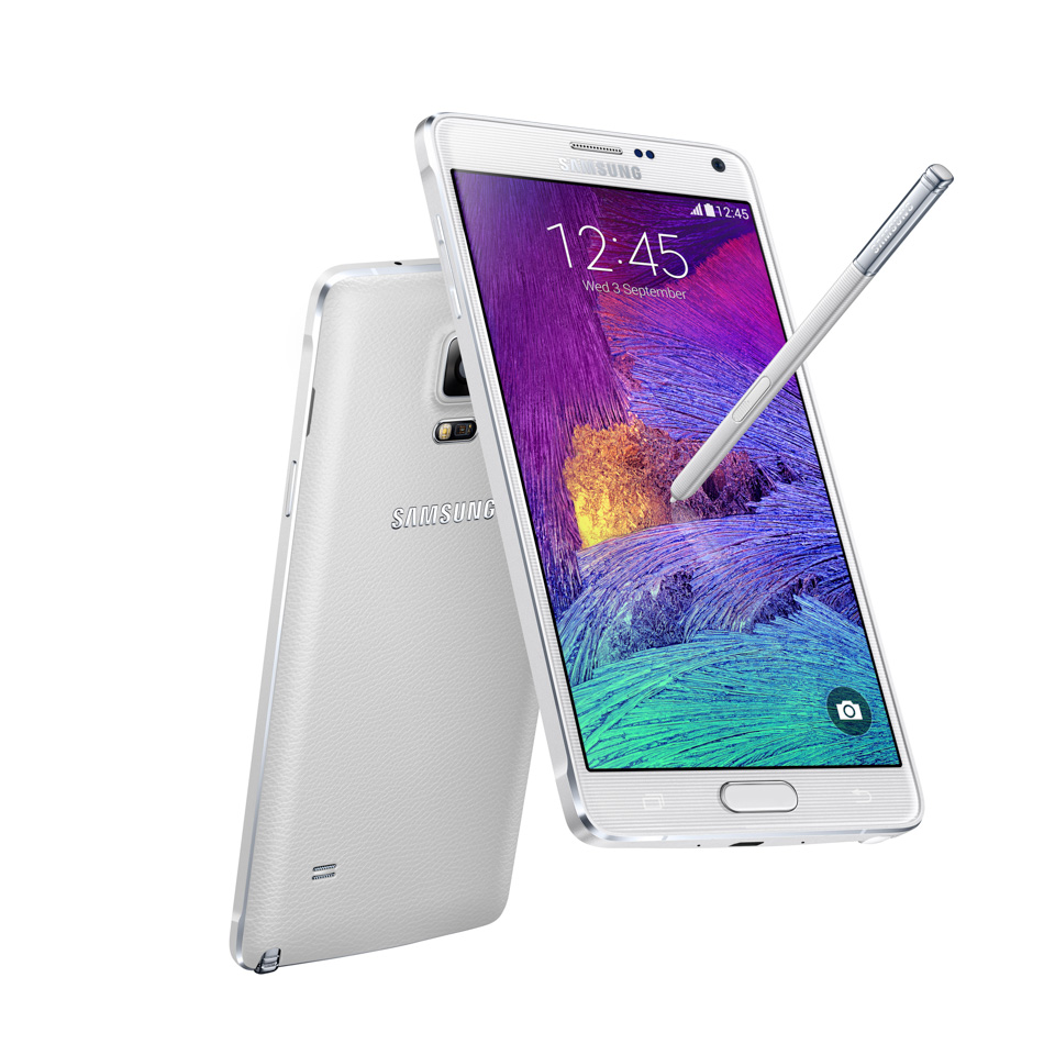 Samsung Galaxy Note 4: Viền kim loại, nắp lưng giả da, cấu hình siêu "khủng"